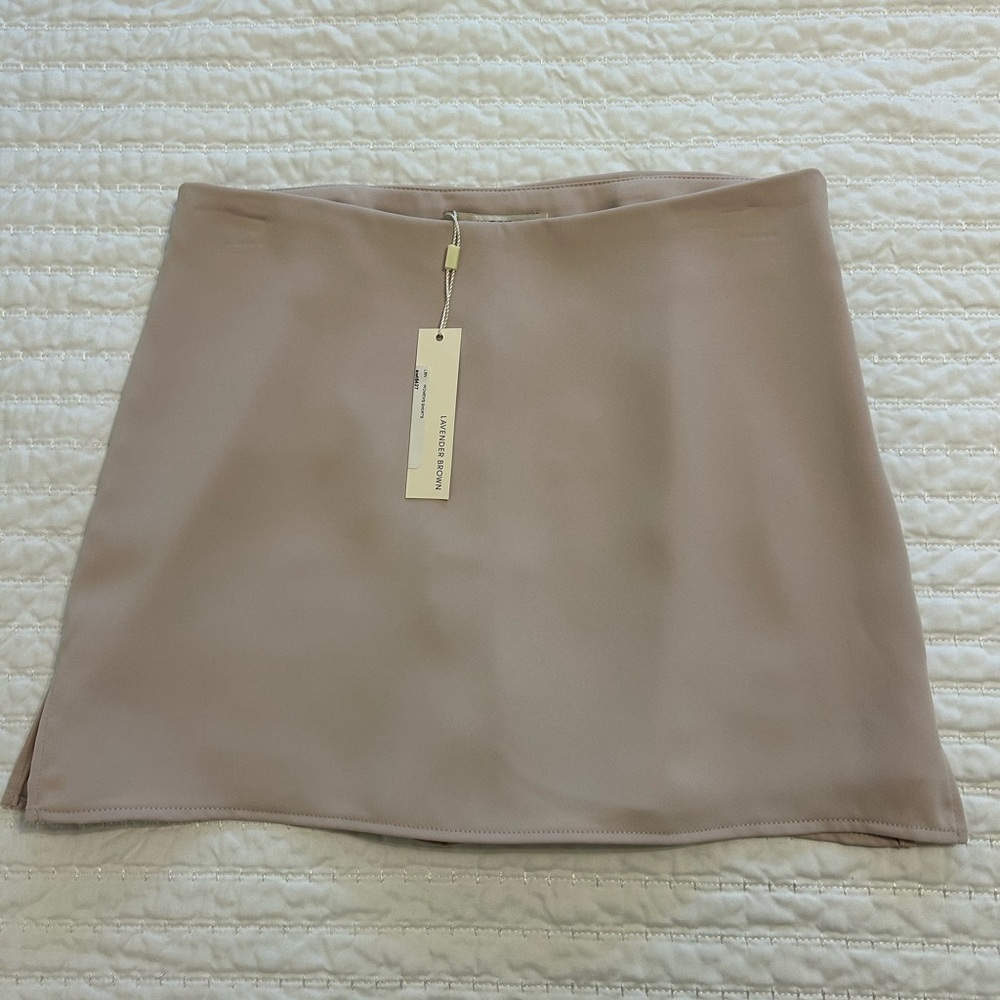 Soho Beige Mini Skirt